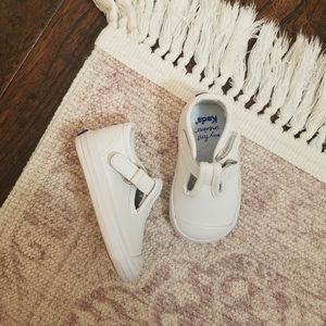 Keds champ white cap toe t strap mary jane sneaker